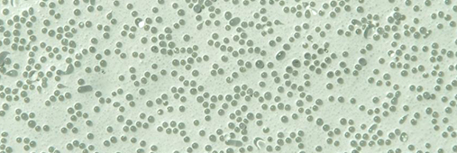 Tiny rounds glass beads used in road markings